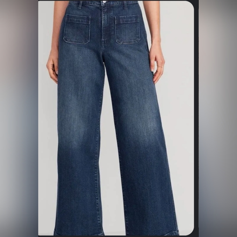 High Waist Trouser Jeans